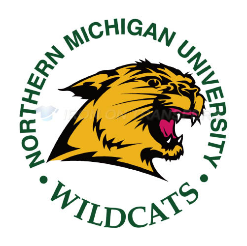 Northern Michigan Wildcats Logo T-shirts Iron On Transfers N5691